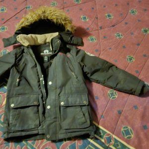 Men's Cotton Hooded Winter Jacket, Casual Multi Pocket Padded Jacket